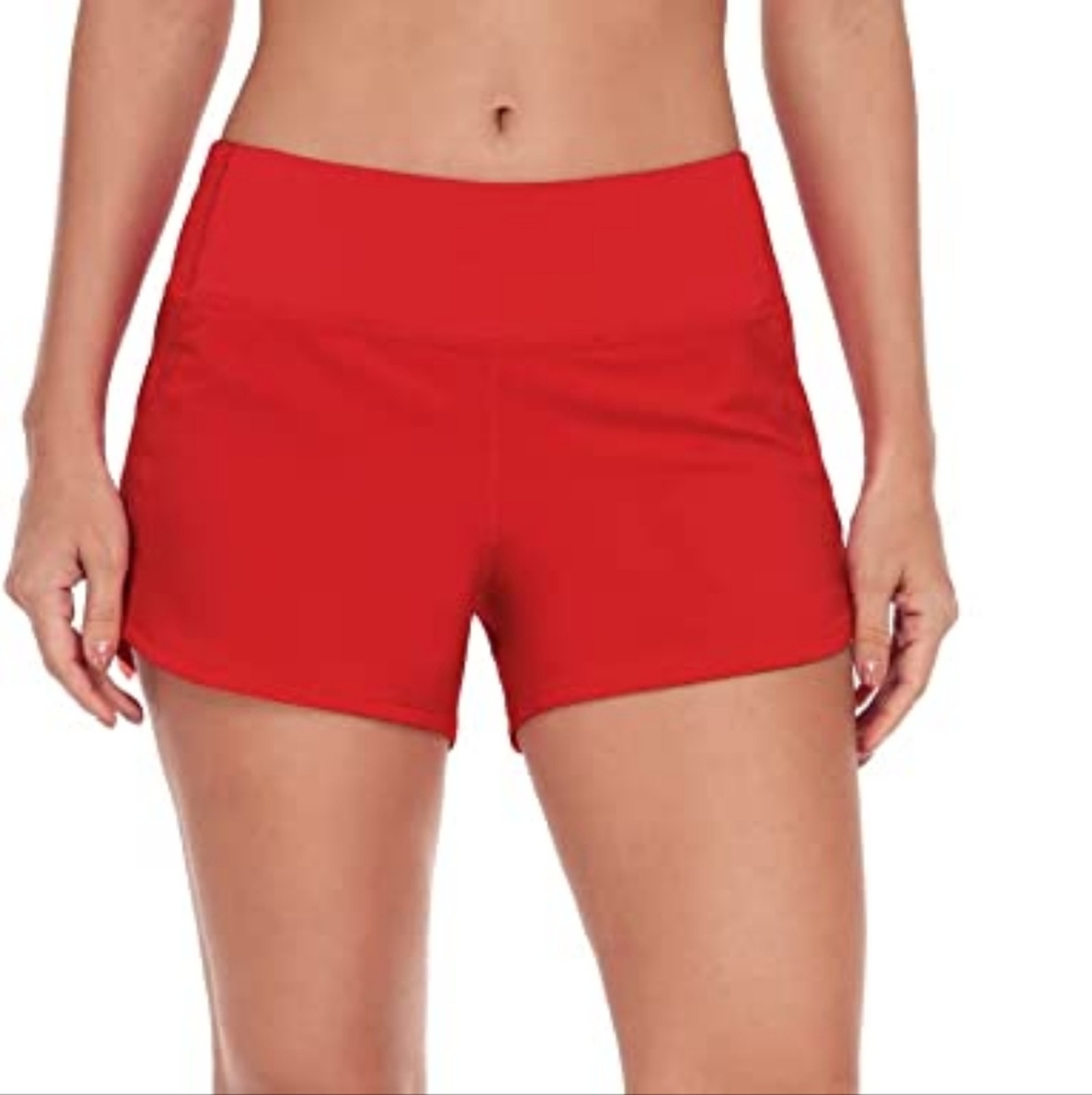 Heynuts True Red Focus Running Shorts With Lining